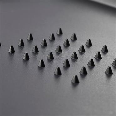 Cut & Curve Plus Chopping Board Black Large