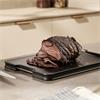 Cut & Curve Plus Chopping Board Black Large