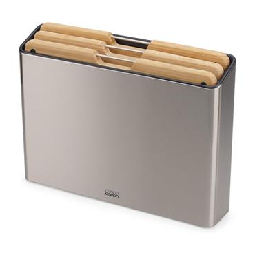 Joseph Joseph Folio Steel Bamboo Board Set 3 Piece