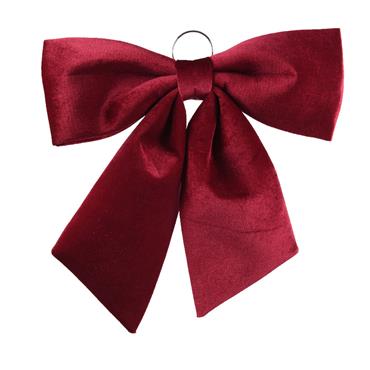 Burgundy Red Oversize Bow h62cm