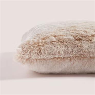Kaemingk Cushion Faux Fur Beige