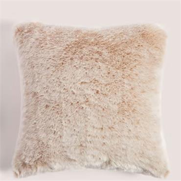 Kaemingk Cushion Faux Fur Beige