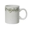 Mug Stoneware Round Wreath Pattern