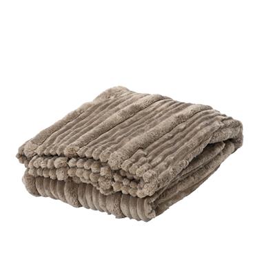 Stripe Grey Throw