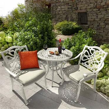 Beaumont Maize Cast Aluminium Bistro Set