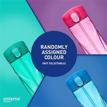Sistema Flip Water Bottle 520ml Assorted