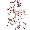 Garland Glitter Snow Berries Red