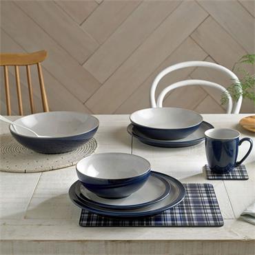 Denby Elements Dark Blue 12 Piece Set