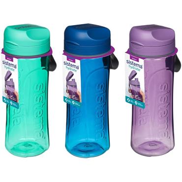 Sistema Hydrate Tritan Swift Bottle 650ml Assorted
