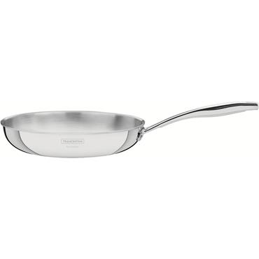 Tramontina Triply Stainless Steel Frying Pan With Slotted Spatula 30cm