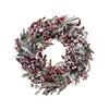 Kaemingk Berry Wreath Snowy Pinecones Green D.60cmx12cm