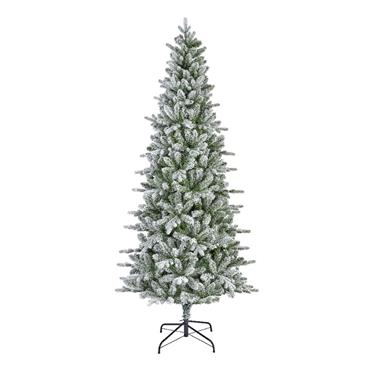 Killington Fir Slim Frosted Christmas Tree 2.4m (8ft)