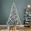 Monarch Snowy Pine Christmas Tree 2.1m (7ft)