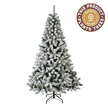 Monarch Snowy Pine Christmas Tree 2.1m (7ft)