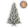 Lausanne Fir Snowy Artificial Christmas Tree 2.4M (8FT)