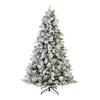 Lausanne Fir Snowy Artificial Christmas Tree 2.4M (8FT)