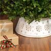 Kaemingk Tree Ring Iron White/gold D.70cmx27cm