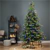 Geneva Fir Prelit Premium Christmas Tree 2.3m (7.5ft) 600 Traditional Lights