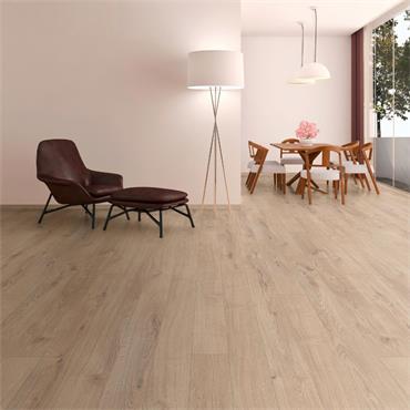 Geneva Oak Laminate Flooring 12mm (Per Pack)