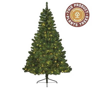 Imperial Pine Prelit Artificial Christmas Tree 2.1m 380 Leds (7ft)