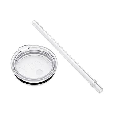 Yeti Rambler Tumbler 20Oz Straw Lid Clear