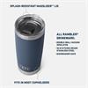 Yeti Rambler 20Oz Tumbler Seafoam