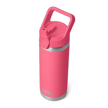 Yeti Rambler 18Oz Colour Straw Bottle Tropical Pink