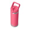Yeti Rambler 18 Oz Colour Straw Bottle Tropical Pink