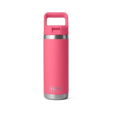Yeti Rambler 18Oz Colour Straw Bottle Tropical Pink