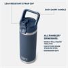 Yeti Rambler 18Oz Colour Straw Bottle Navy