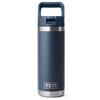 Yeti Rambler 18Oz Colour Straw Bottle Navy