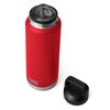 Yeti Rambler 46Oz Bottle Rescue Red