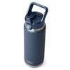 Yeti Rambler 26 Oz Colour Straw Bottle Navy