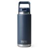 Yeti Rambler 26 Oz Colour Straw Bottle Navy