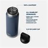 Yeti Rambler 36 Oz Bottle Chug Cap Olive/king Crab Orange