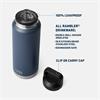 Yeti Rambler 46 Oz Bottle Chug Cap Olive/king Crab Orange