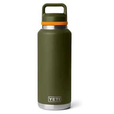 Yeti Rambler 46 Oz Bottle Chug Cap Olive/king Crab Orange