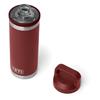 Yeti Rambler 18 Oz Bottle Chug Cap Stag Red