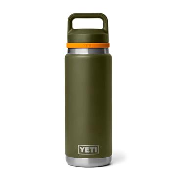 Yeti Rambler 26 Oz Bottle Chug Cap Olive/king Crab Orange