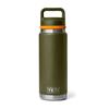 Yeti Rambler 26 Oz Bottle Chug Cap Olive/king Crab Orange