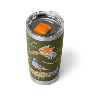 Yeti Rambler 20 Oz Tumbler Upland Bird Olive