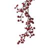 Kaemingk Garland Berry Glitter Red