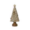 Kaemingk Tree Gold Glitter 10cmx10cmx23cm