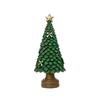 Kaemingk Tree Green Glitter 10cmx10cmx23cm