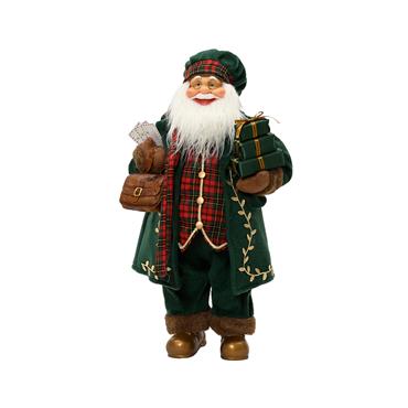Kaemingk Santa Paper Card Bag Presents Ribbion 35cmx16cmx60cm