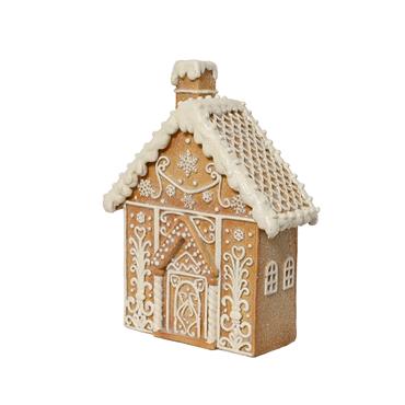 Kaemingk Gingerbread House Ginger Brown 7.5cmx15.5cmx21cm