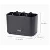 Joseph Joseph Easystore Toothbrush Caddy Black Large