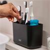 Joseph Joseph Easystore Toothbrush Caddy Black Large