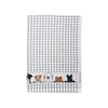 Poli-dri Tea Towel Charcoal Dogs