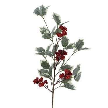 Spray Glitter And Berries 68cm
